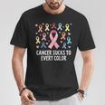 Il Cancro Puzza In Qualsiasi Colore Supporto Contro Il Cancro Maglietta Regalos divertidos