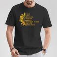 I'm The Liberal Pro Choice Outspoken Obstinate Sunflower T-Shirt Unique Gifts