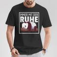 Immer Mit Der Ruhe Lustige Pandabär Sprüche T-Shirt Lustige Geschenke