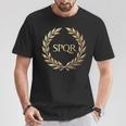 Imperio Romano Spqr Camiseta unisex Regalos divertidos