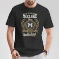 It's A Mcclure Thing You Wouldn't Understand Personalized Last Name Mcclure Family Crest Coat Of Arm T-Shirt Personalized Gifts