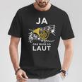 Ja Das Muss So Laut Hornisten Wald-Horn Blasmusik T-Shirt Lustige Geschenke