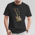 Jazz Guitar Artistic Guitar T-Shirt Lustige Geschenke