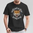 Jiu Jitsu Tiger Head Bjj E Grappling Maglietta Regalos divertidos