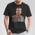 Josef Stalin Colour Portrait T-Shirt Lustige Geschenke