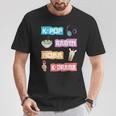 K-Pop Ramen Boba K-Drama Cute Anime Ramen T-Shirt Lustige Geschenke