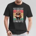 Kaffee Redet Nicht Kaffee Jammert Nicht Ich Mag Kaffee T-Shirt Lustige Geschenke