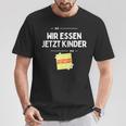 Komm Wir Essen Kinder Punctuation Mark Comma Sayings T-Shirt Lustige Geschenke