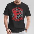 Krav Maga Da Uomo Combattimento Autodifesa Lotta Maglietta Regalos divertidos