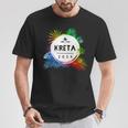 Kreta 2024 Colourful Travel Quote T-Shirt Lustige Geschenke