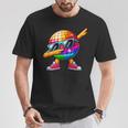 Led 70S Disco Ball Dabbing Sunglasses Nightclub Dance Party Maglietta Regalos divertidos