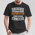 Legendary Caretakeron Dem Alle Reden Caretaker S T-Shirt Lustige Geschenke