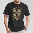Levantamiento De Pesas Porque Odio El Cardio Para Un Levantamiento De Pesas En El Gimnasio Camiseta unisex Regalos divertidos