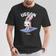Lindo Conejito Fitnessegano Divertido Es Gimnasio Entrenamientos Camiseta unisex Regalos divertidos