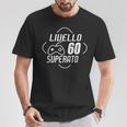 Livello 60 Superato Uomo 60 Anni Compleanno Maglietta Regalos divertidos