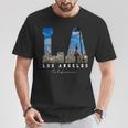 Los-Angeles California La Skyline Pride T-Shirt Lustige Geschenke