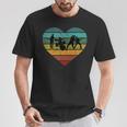 I Love 70S Music Concert Vintage Heart Rock Band T-Shirt Unique Gifts