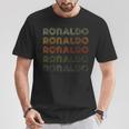 Love Heart Ronaldo GrungeVintage Style Ronaldo T-Shirt Lustige Geschenke