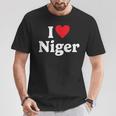 I Love Niger T-Shirt Lustige Geschenke