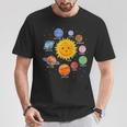 Love Solar System Camisa Para Para Niños Y Niñas Camiseta unisex Regalos divertidos