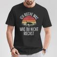 Mantrailing Ich Rieche Was Du Nicht Rüchst Ich Rieche Was Du T-Shirt Lustige Geschenke