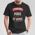 Marie Le Meilleur Du Monde Pour Marie T-Shirt Cadeaux drôles