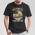 Masterarbeit Bestandenom Bett-Chiller Zum Master Abschluss T-Shirt Lustige Geschenke