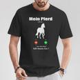 Mein Pferd Ruft An Pferde T-Shirt Lustige Geschenke