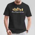 Meine Gruppentherapie Beer Drinker Alcohol Beer Saufen Beer T-Shirt Lustige Geschenke