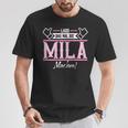 Mila Lass Das Die Mila Machen First Name S T-Shirt Lustige Geschenke