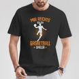 Mir Reichts Ich Geh Basketball Playing Basketballer Boys' T-Shirt Lustige Geschenke