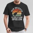 Mir Reichts Ich Geh Gitarre Spielenintage Retro T-Shirt Lustige Geschenke