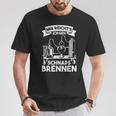 Mir Reicht's Ich Geh Schnapsbrenner Brenner T-Shirt Lustige Geschenke