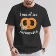 With I Mog Mi Ned Aufbrezeln Pretzel Party Costume T-Shirt Lustige Geschenke