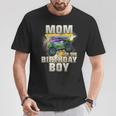 Mom Of The Birthday Boy Monster Truck Birthday Novelty T-Shirt Funny Gifts