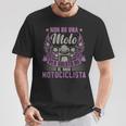 Moto Regalo Motocicletta Donna Maglietta Regalos divertidos