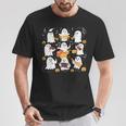 Music Teacher Ghost Playing Musical Instruments Halloween T-Shirt Personalized Gifts