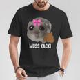 Muss Kacki Sad Hamster Meme Aus Dem Weg Muss Kacken Kaka T-Shirt Lustige Geschenke