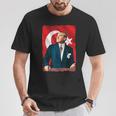 Mustafa Kemal Atatürk And Flag T-Shirt Lustige Geschenke