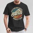 Name Steven Entspann Dich Steven Regelt Das T-Shirt Lustige Geschenke