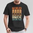 Natürlich Brauche Ich Die Alle Gitarrist Gitarrist Guitar T-Shirt Lustige Geschenke