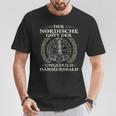 Nordic Mythology Patience Impatience Hammersbald T-Shirt Lustige Geschenke