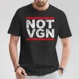 Notegan 100Egan Free Antiegan T-Shirt Lustige Geschenke