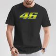 Number 46 Superbike Racing Number Maglietta Regalos divertidos