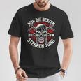 Nur Die Besten Die Jung Biker Statement Rocker T-Shirt Lustige Geschenke