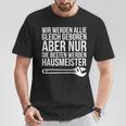 Nur Die Besten Werden Hausmeister T-Shirt Lustige Geschenke