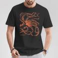 Octopus Tentacle Kraken Cthulhu Steampunk Ocean Sea Legend T-Shirt Lustige Geschenke