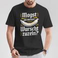 Oktoberfest Weisswurst Zuzeln T-Shirt Lustige Geschenke