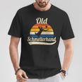 Old Butterhand Retro Beacholleleyball S T-Shirt Lustige Geschenke