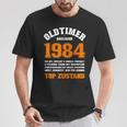 Oldtimer Baujahr 1984 Top Zustand T-Shirt Lustige Geschenke